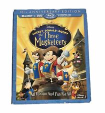 Os Três Mosqueteiros (Blu-ray/DVD/Digital, 2014, 2 Discos) Cópia Digital Disney comprar usado  Enviando para Brazil