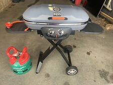 Boss BBQ Grill Deluxe Portable - 2 Burner Gas with Trolley  & GAS BOTTLE for sale  STOKE-ON-TRENT