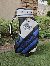 Vintage Wilson Staff Golf Bag 3 Way Divider Made In USA Mid size Staff Bag,Great for sale  Shipping to South Africa