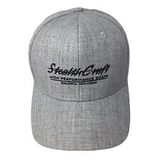 Used, Stealth Craft Boats Mens Hat Baseball Cap High Performance Boating Grey Michigan for sale  Shipping to South Africa