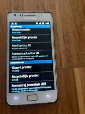 Used, Samsung Galaxy S 2 GT-I9100 16GB White **NO BATTERY** (Without Simlock) for sale  Shipping to South Africa