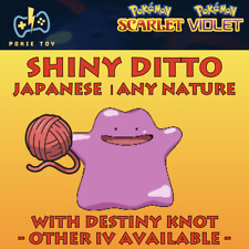 Shiny Foreign Ditto 6IV DOWOLNA NATURA z węzłem przeznaczenia | Pokemon Scarlet Violet na sprzedaż  Wysyłka do Poland