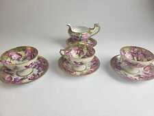 Used, Royal Kinran Gold Gilt Rose Tea Cup and Saucer Set with Creamer for sale  Shipping to South Africa