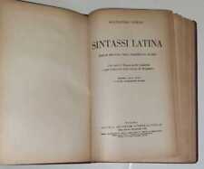 Sintassi latina usato  Italia