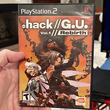 .hack G.U. Vol 1 Rebirth (PlayStation 2 PS2, 2006) EN CAJA completo con manual segunda mano  Embacar hacia Argentina