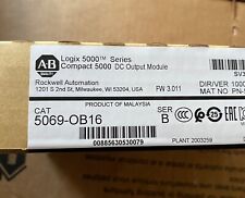 Usado, 2022 caixa aberta Allen-Bradley 5069-OB16 compacto 5000 módulo de saída DC 5069-0B16 comprar usado  Enviando para Brazil