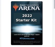 MTG 1x 2022 Starter Kit Code 2 Deck Kit MAGIC ARENA CODE CARD send via Chat, usado segunda mano  Embacar hacia Argentina