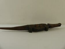 Wooden crocodile ornament for sale  SHEFFIELD