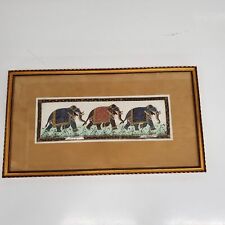 Elephants framed matted for sale  Seattle