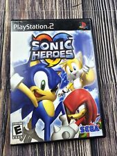 SONIC HEROES (Sony PlayStation 2 PS2 Game) Tested - CIB Complete for sale  Shipping to South Africa
