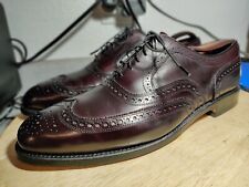 Allen Edmonds Fairhaven Mahogany Leather Wingtip Oxfords Dress Shoes Mens 13 D for sale  Portland