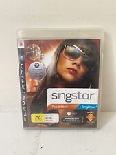 SingStar Pop Edition Playstation 3 PS3 Game + Manual Complete ~ 2009 for sale  Shipping to South Africa
