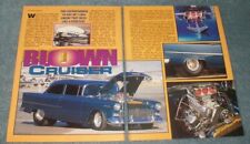 1955 Chevy 210 Sedan Vintage Pro Street Article "Blown Cruiser" for sale  Shipping to Canada