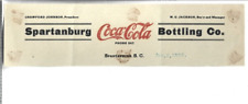 Spartanburg coca cola d'occasion  Expédié en Belgium