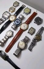 Used, Joblot x13 Vintage Gents Watches - TIMEX, BIFORA, INVICTA etc - Spares/Repair for sale  Shipping to South Africa