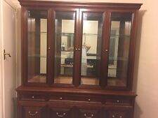 Mahogany display wall for sale  UK