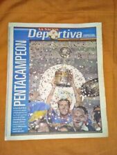 BOCA JUNIORS Campeón América 2003 - Periódico Especial con PÓSTER CENTRAL segunda mano  Argentina 