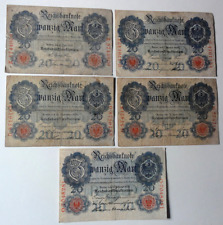 Reichsbanknote mark 1907 gebraucht kaufen  Bad Grund (Harz)