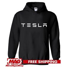 Tesla black hoodie for sale  Waterford