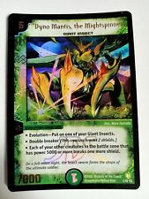 Duel Masters, Dyno Mantis, the Mightspinner Promo NM na sprzedaż  PL