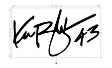 Sticker autographe signature d'occasion  Freyming-Merlebach