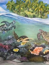 Sea turtle underwater for sale  Port Saint Lucie