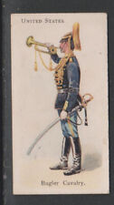 TARJETAS DE CIGARRILLOS Wills 1895 Soldiers of the World (con Ld)-#98 EE. UU., Bugler Cavalry segunda mano  Embacar hacia Mexico