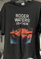 Camiseta Roger Waters 2017 Us & Them Concert Tour Pink Floyd Preta Masculina Tamanho XL comprar usado  Enviando para Brazil