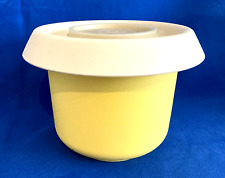 Vintage tupperware yellow for sale  WIMBORNE