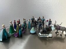 Disney Frozen (Lot of 19) Figurine Toy Set, used for sale  Shipping to South Africa