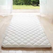 MIINA Japanese Futon Mattress, Made in Japan Full (100cmx200cm) White, Foldable, used for sale  Shipping to South Africa
