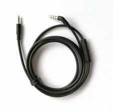 Cable de audio negro micrófono auxiliar para auriculares JBL Everest Elite 700 V700BT S300I segunda mano  Embacar hacia Argentina