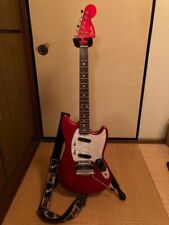 Guitarra elétrica Fender Japan Mustang CAR Candy Apple vermelha tradicional anos 70 comprar usado  Enviando para Brazil
