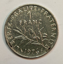 1976 coin franc d'occasion  Expédié en Belgium