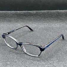 Óculos Emilio Pucci EP2650 **SOMENTE ARMAÇÃO** Azul/Preto/Cristal 53-15-135 Usado, usado comprar usado  Enviando para Brazil