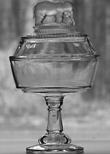 eapg glass compote for sale  Saratoga Springs