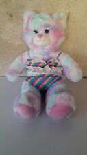Build A Bear Pastel Swirl Kitty Cat Soft Plush Teddy with outfit for sale  Shipping to South Africa