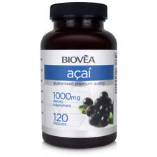 ACAI BERRY 1000mg 120 cápsulas vegetarianas por BIOVEA , usado comprar usado  Enviando para Brazil