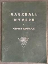 1956 vauxhall wyvern for sale  UK