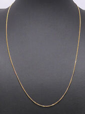 Collier 585 GOLD 14 Karat Goldkette Kette oro Gelbgold Halskette oro G2664/22 gebraucht kaufen  Weststadt