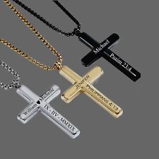 Personalized cross necklace for sale  Corona