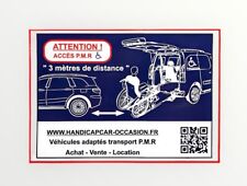 Autocollant véhicule tpmr d'occasion  Trans-en-Provence