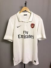 Camiseta de fútbol Nike Arsenal Third 2009 2010 blanca beige talla XXL, usado segunda mano  Embacar hacia Argentina