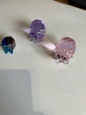 Collectable glass pigs for sale  CREWE