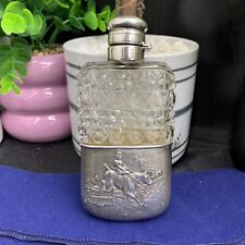 silver sterling vintage flask for sale  Naples