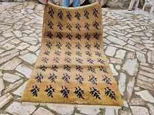 Turecki ręcznie tkany kudłaty dywan, vintage turecki wełniany dywan, grubo tkany dywan na sprzedaż  Wysyłka do Poland