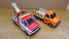 2 X Corgi Toys #1140 Ford Transit Breakdown Truck #1121 Corgimatics Tipper Truck, used for sale  WHITCHURCH