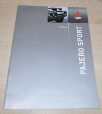 2004 Mitsubishi Pajero Sport Folheto Prospekt ENG comprar usado  Enviando para Brazil