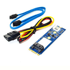 M.2 for NGFF zu 7 Pin SATA III 3 7Pin SATA3.0 Kabel SSD Adapter Konverter Karte comprar usado  Enviando para Brazil