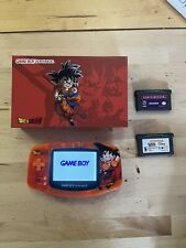 Dragon Ball Z Gameboy Advance V2 retroiluminado IPS naranja GBA Nintendo NES anime años 90 segunda mano  Embacar hacia Argentina